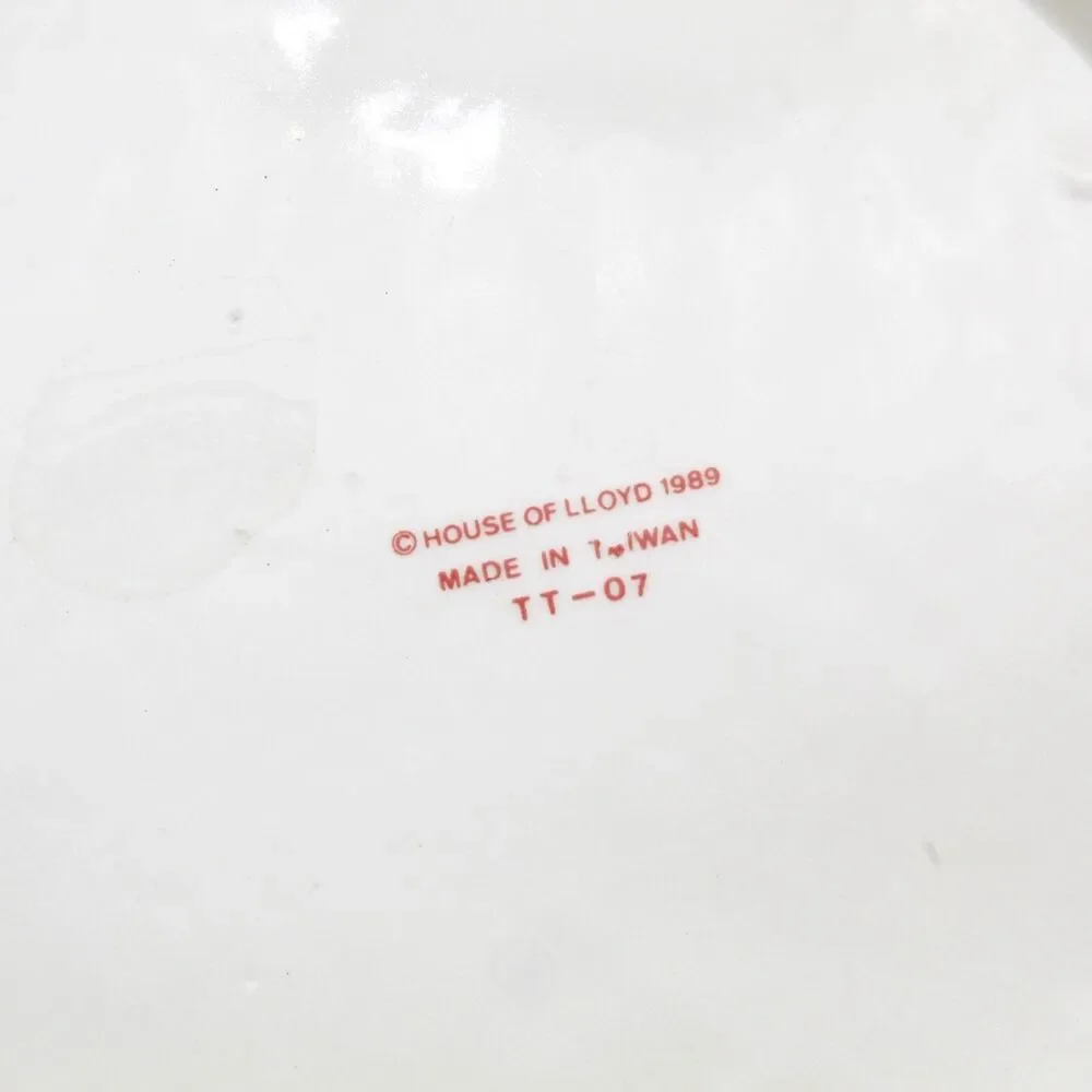 House of Lloyd Cookie Jar Christmas Is Homemade Ceramic Egg Basket Vintage 1989